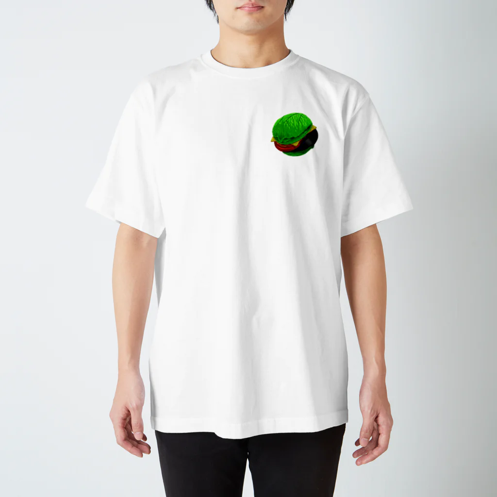 meteorfunkarattのレタス爆弾平塚バーガーTシャツ Regular Fit T-Shirt