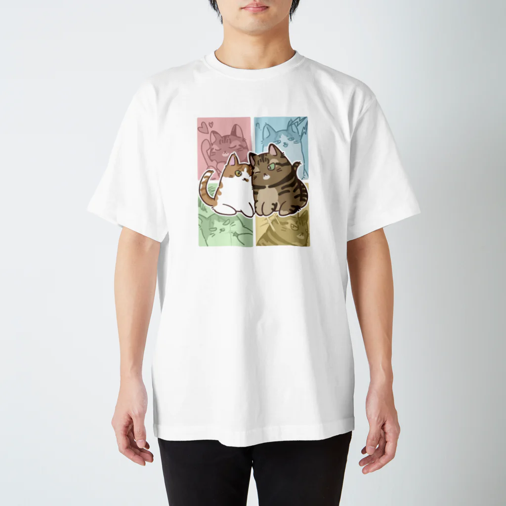 笹垣のポン君とクー君 Regular Fit T-Shirt