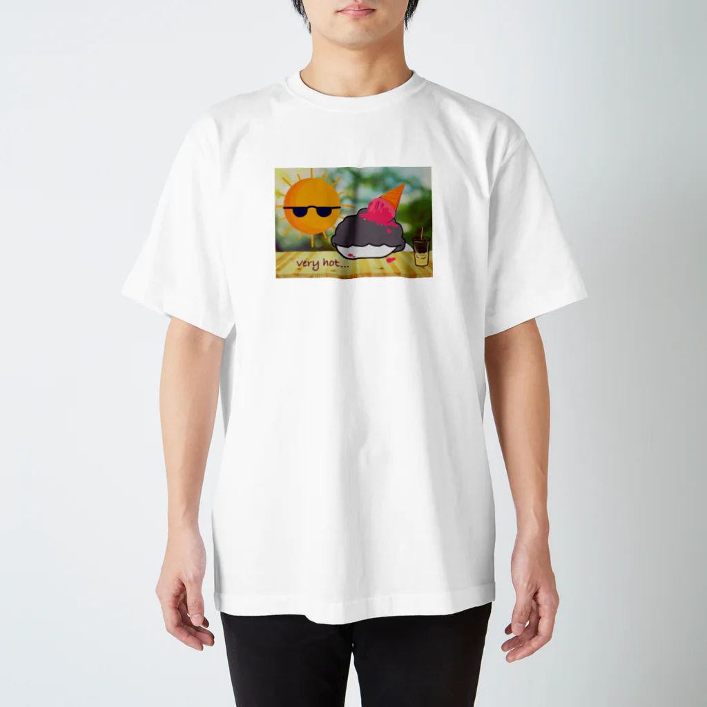 モヤ氏ョップの夏に溶けるモヤ氏 スタンダードTシャツ