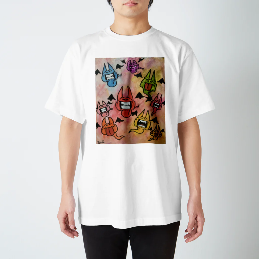 らくがきふぉるだぁのがぶりしゃす スタンダードTシャツ