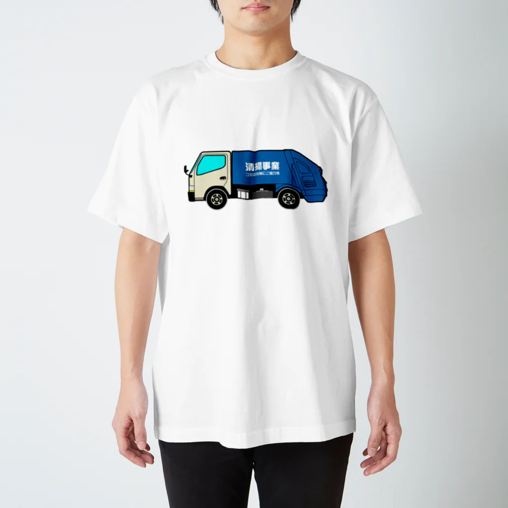 mari-nu12のゴミ収集車 スタンダードTシャツ