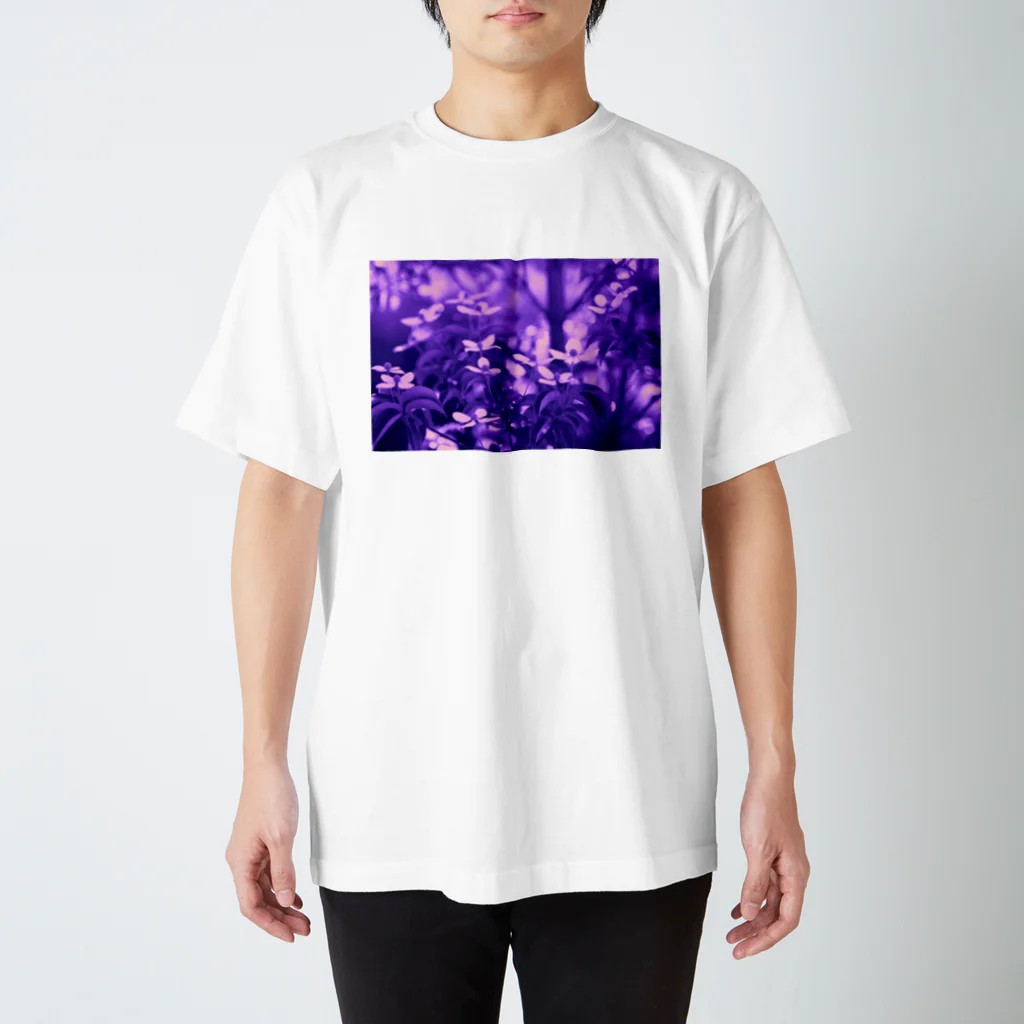 高野寛のSUZURIのDuotone Purple Regular Fit T-Shirt