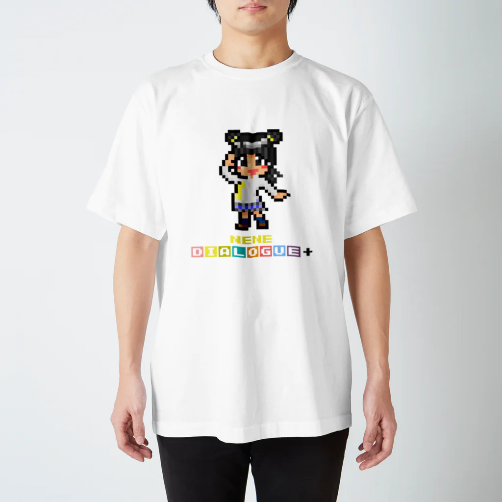 DIALOGUE＋のドットDIALOGUE＋ ねーね推しスタンダードTシャツ(白)  スタンダードTシャツ