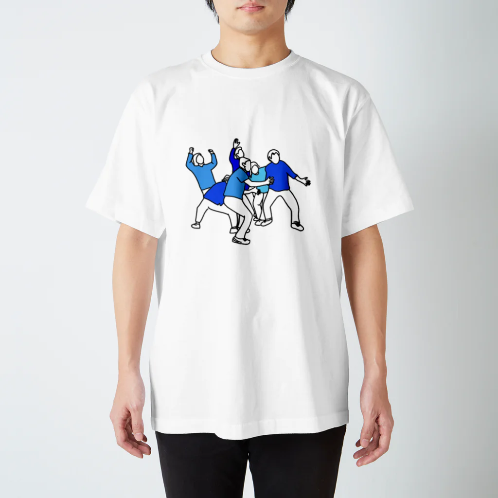 らいこのだいじょぶだ(青) スタンダードTシャツ