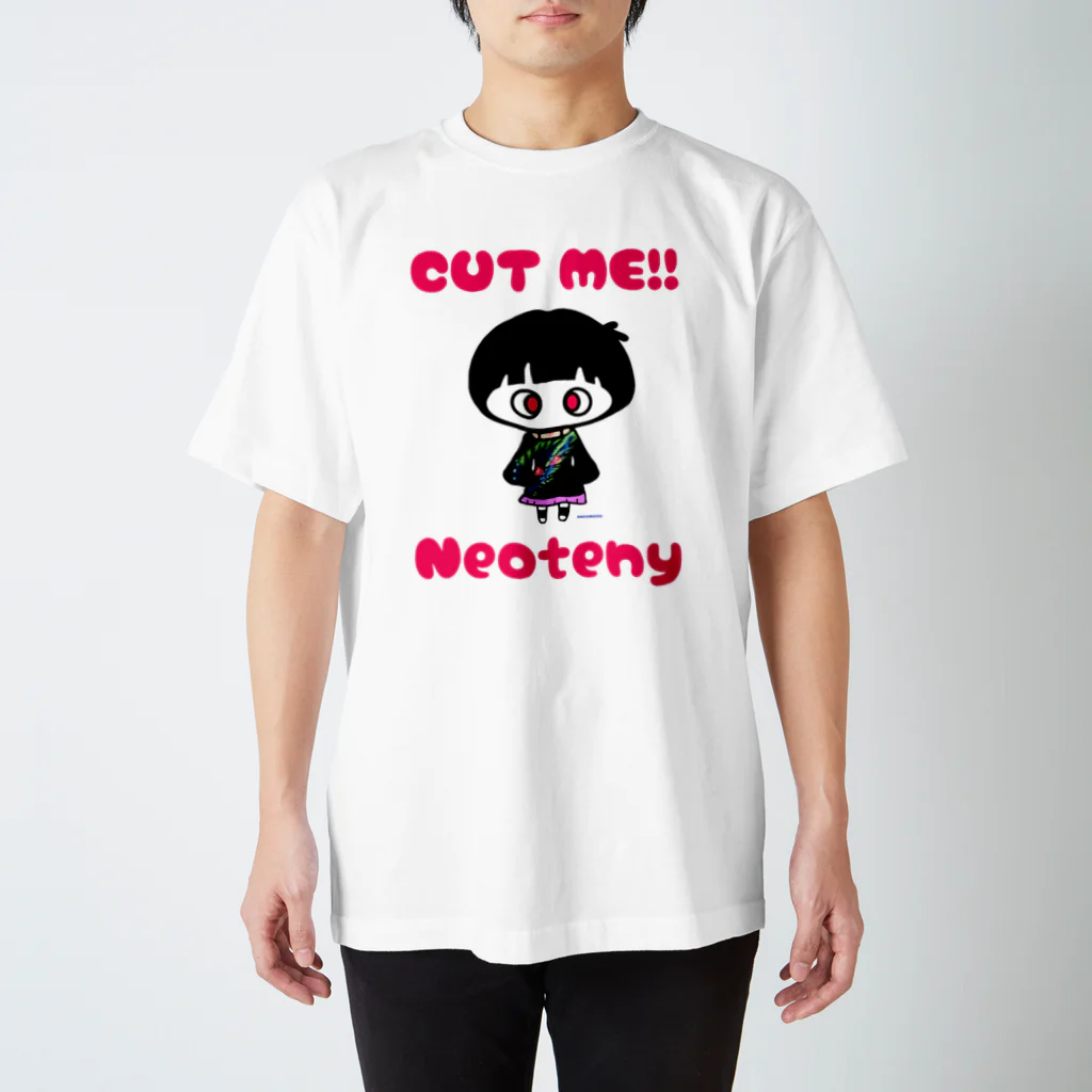 NeotenyのItchy CUT ME!! Regular Fit T-Shirt