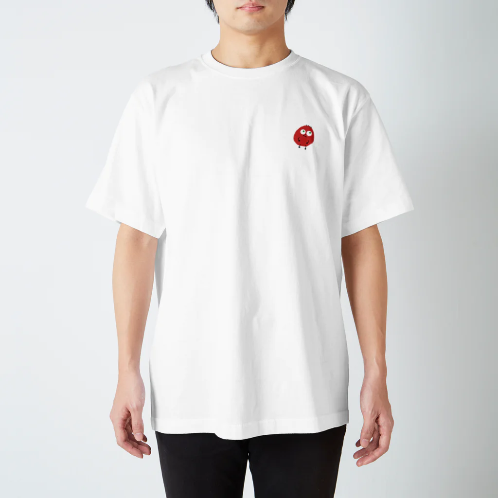 黒犬はよそ見しがちの赤色のナニカ Regular Fit T-Shirt