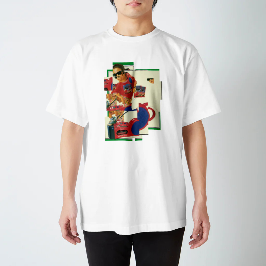 parking_techniqueのスカルプチャーboy スタンダードTシャツ