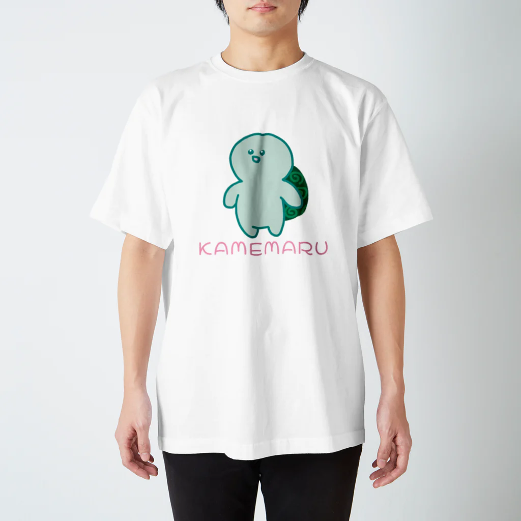 キュウちゃんのおみせやさんのかめまる（KAMEMARU） スタンダードTシャツ