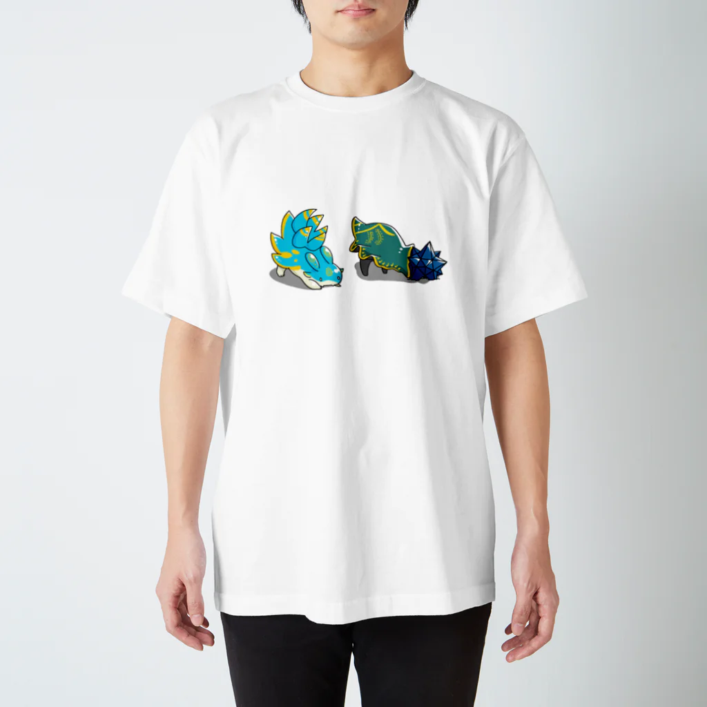 イササのウミウシドラゴンと星の子 Regular Fit T-Shirt