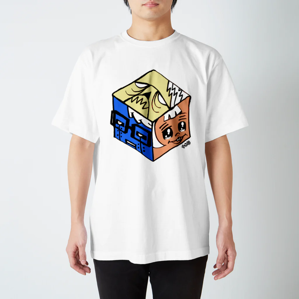 ◯△□（まるさんかくしかく）のチート スタンダードTシャツ