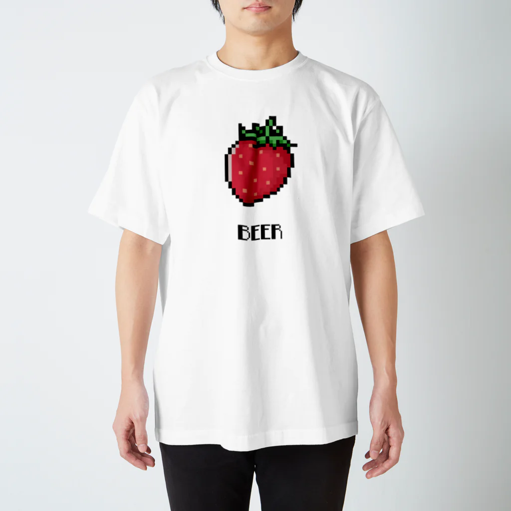 食べ物グッズ広場のいちご スタンダードTシャツ