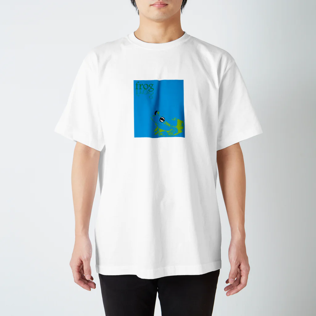 ブルーローズを愛でる会のポップアート スタンダードTシャツ