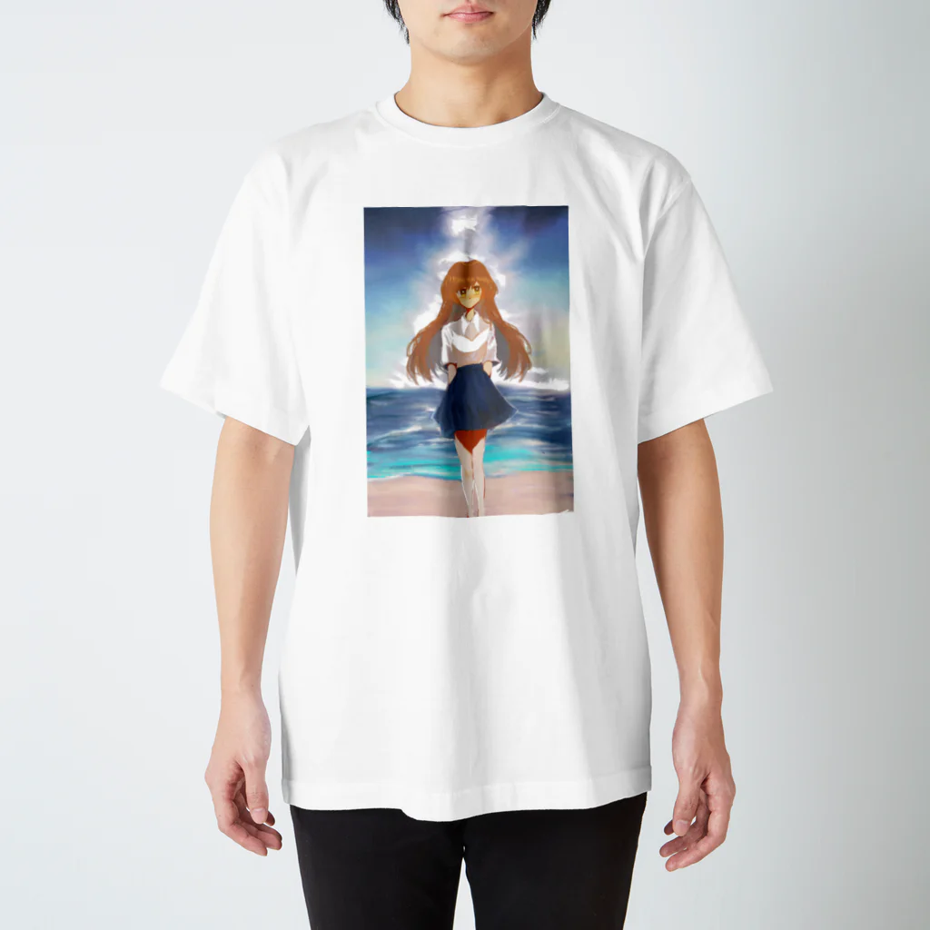 すごく健康的なショップのうみべのおんなのこ Regular Fit T-Shirt