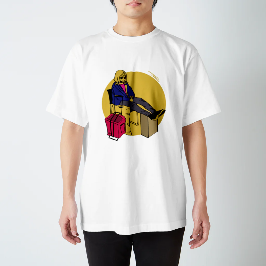 TOWALEAのyellow スタンダードTシャツ