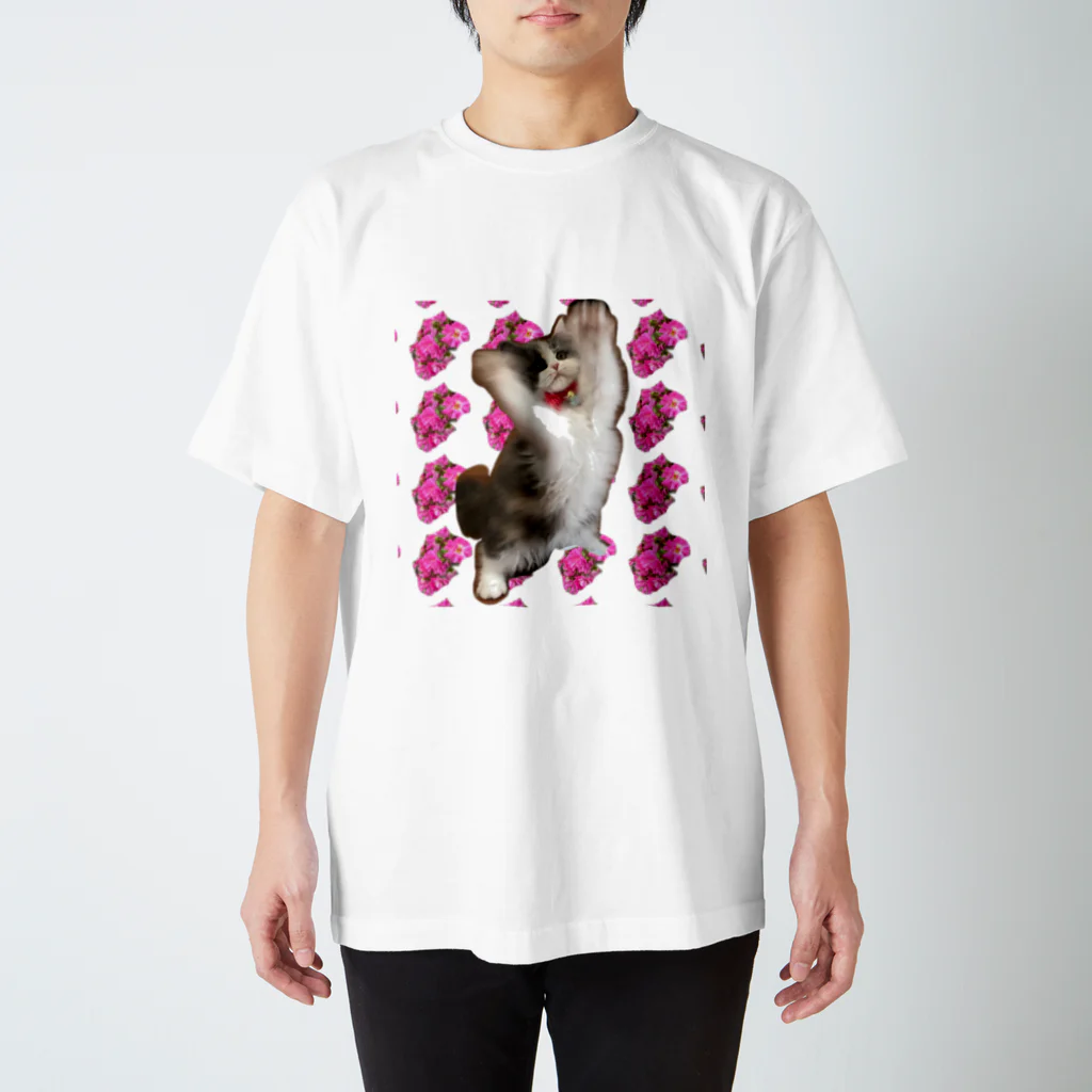 猫のお姫様の姫とドロシーパーキンス スタンダードTシャツ