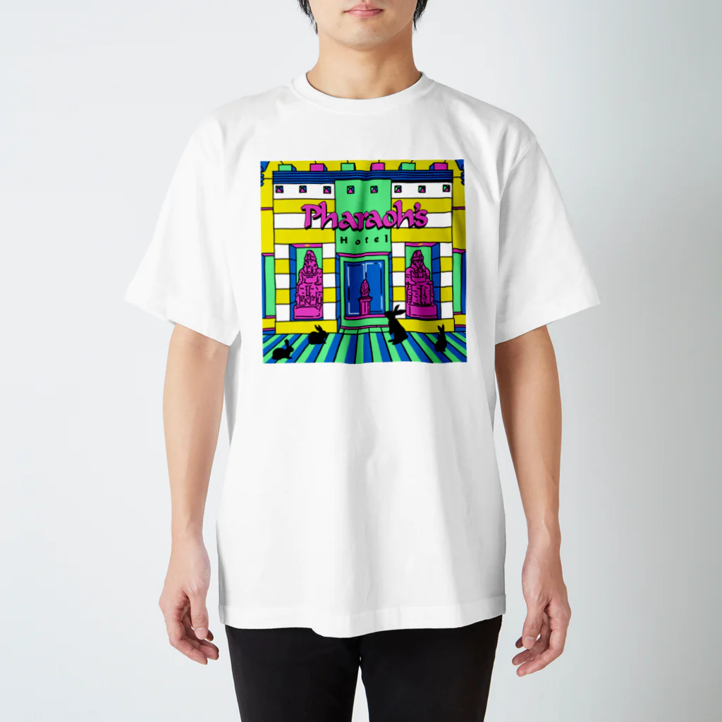 SAPPOROC by LITTLEKITのHotel Pharaoh スタンダードTシャツ