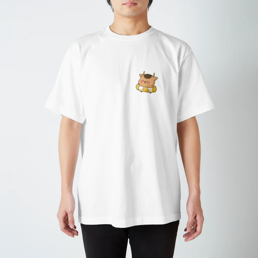 ぷよしかの海にいきたいなり Regular Fit T-Shirt