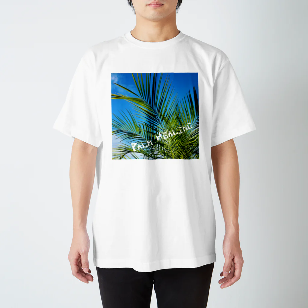 PalmHealingのヤシの木 Regular Fit T-Shirt