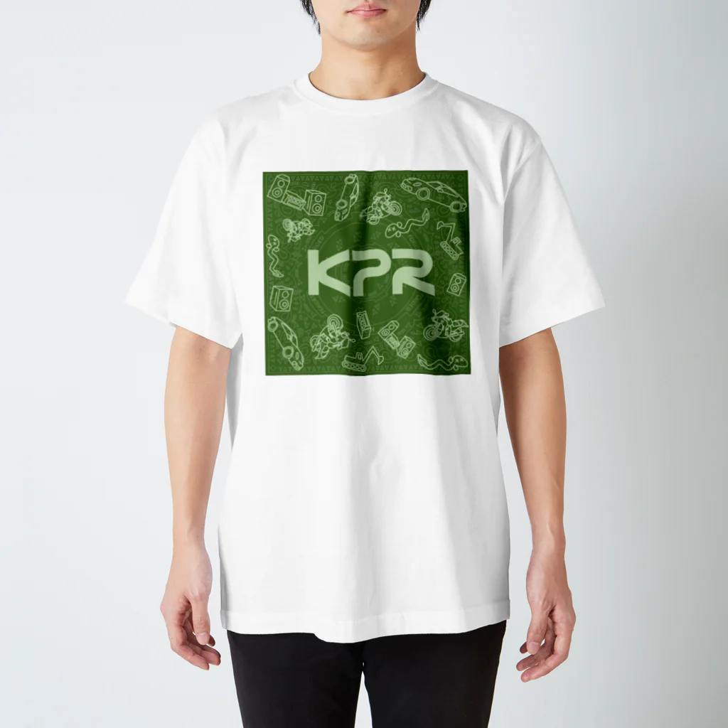 マチガレ(TRC,KPR,タックンモータースグッズショップ)のKPR 全部盛り(グリーン) Regular Fit T-Shirt