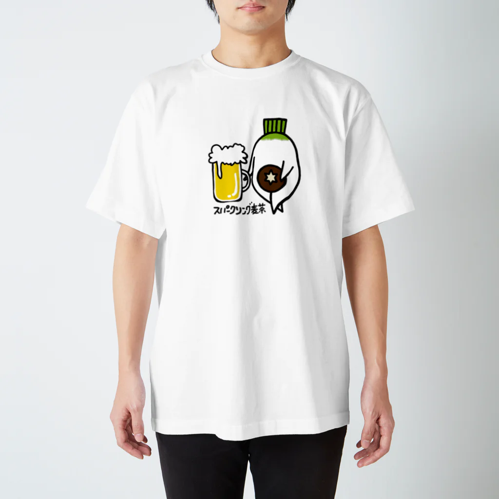 PerolinChoitoiのスパークリング麦茶 スタンダードTシャツ