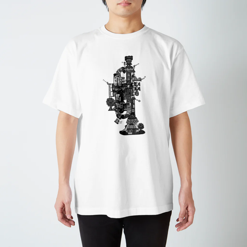 ちよ屋のトランペットのお家 Regular Fit T-Shirt