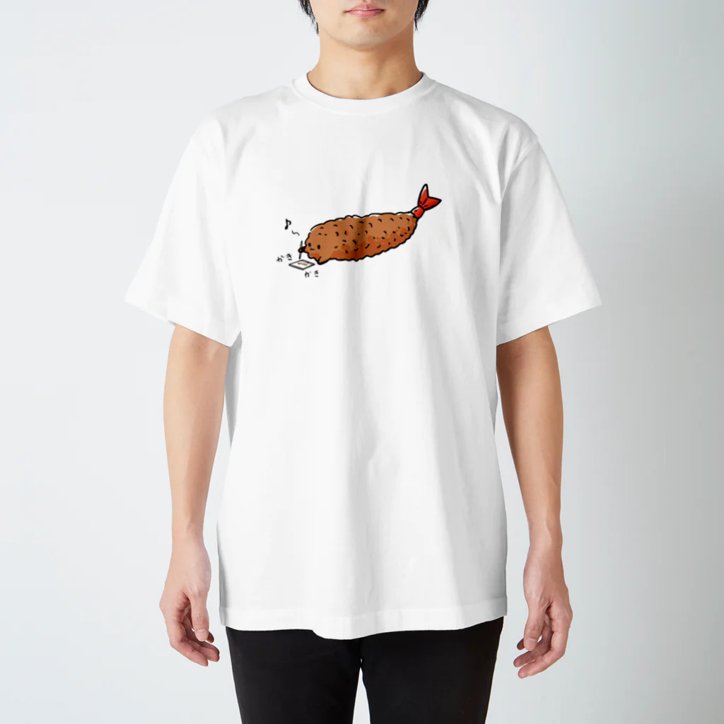 こーたすんδδのえびふりゃーシャツ スタンダードTシャツ