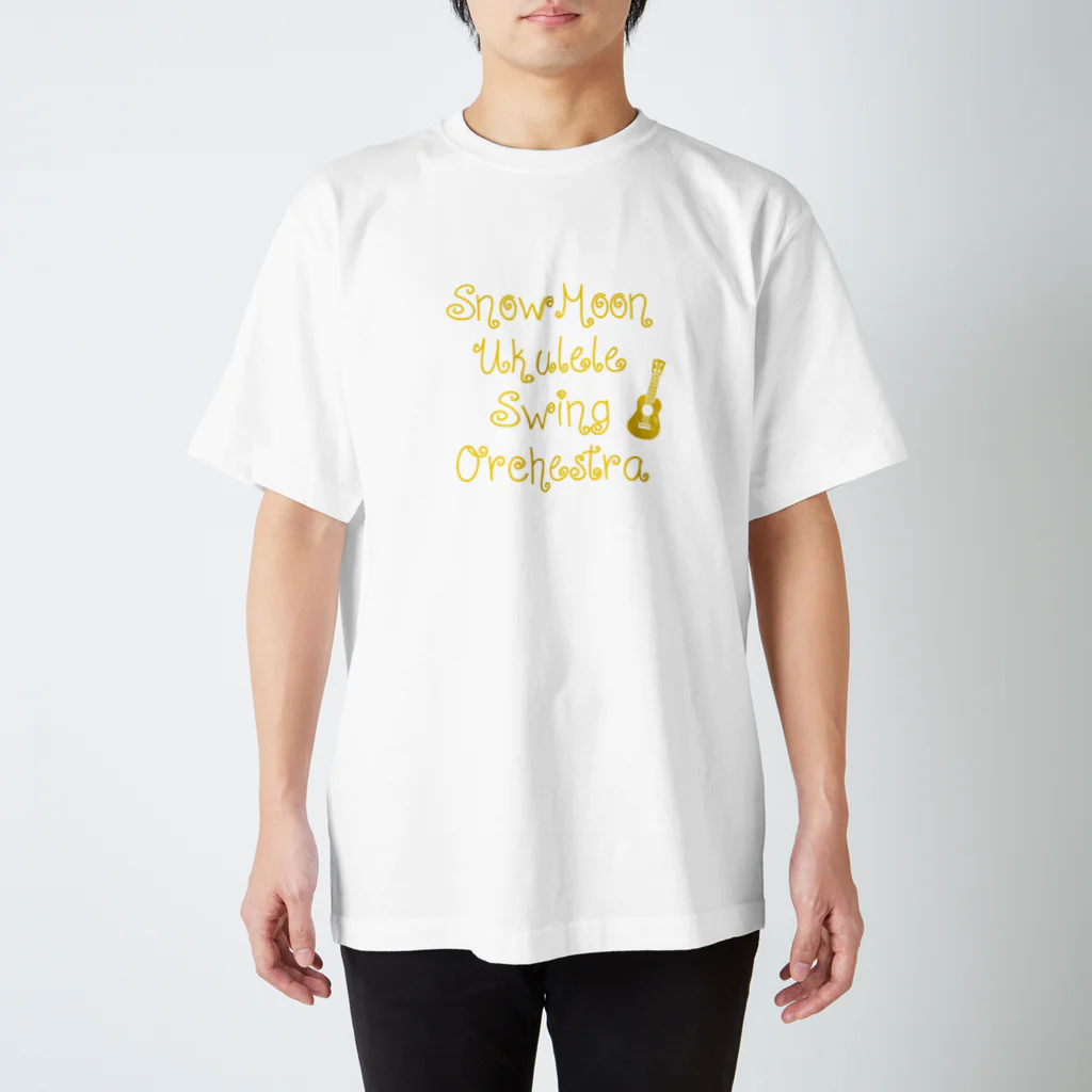 Choiz LandのSnowMoon Ukulele Swing Orchestra  スタンダードTシャツ