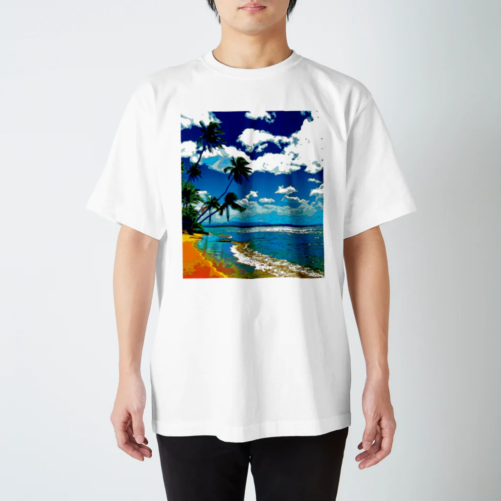 GALLERY misutawoのカリブ海の休日 Regular Fit T-Shirt