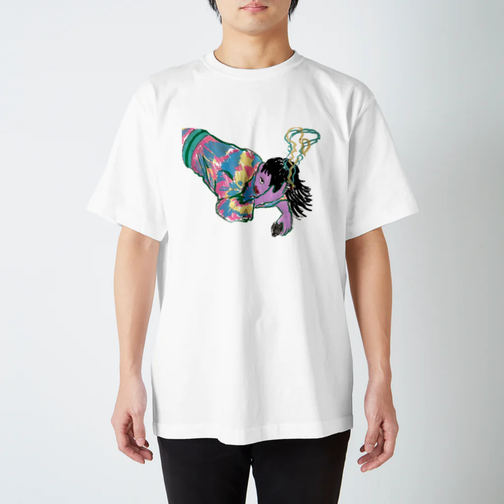 ホップステップジャンピングの和服のヘビースモーカー Regular Fit T-Shirt