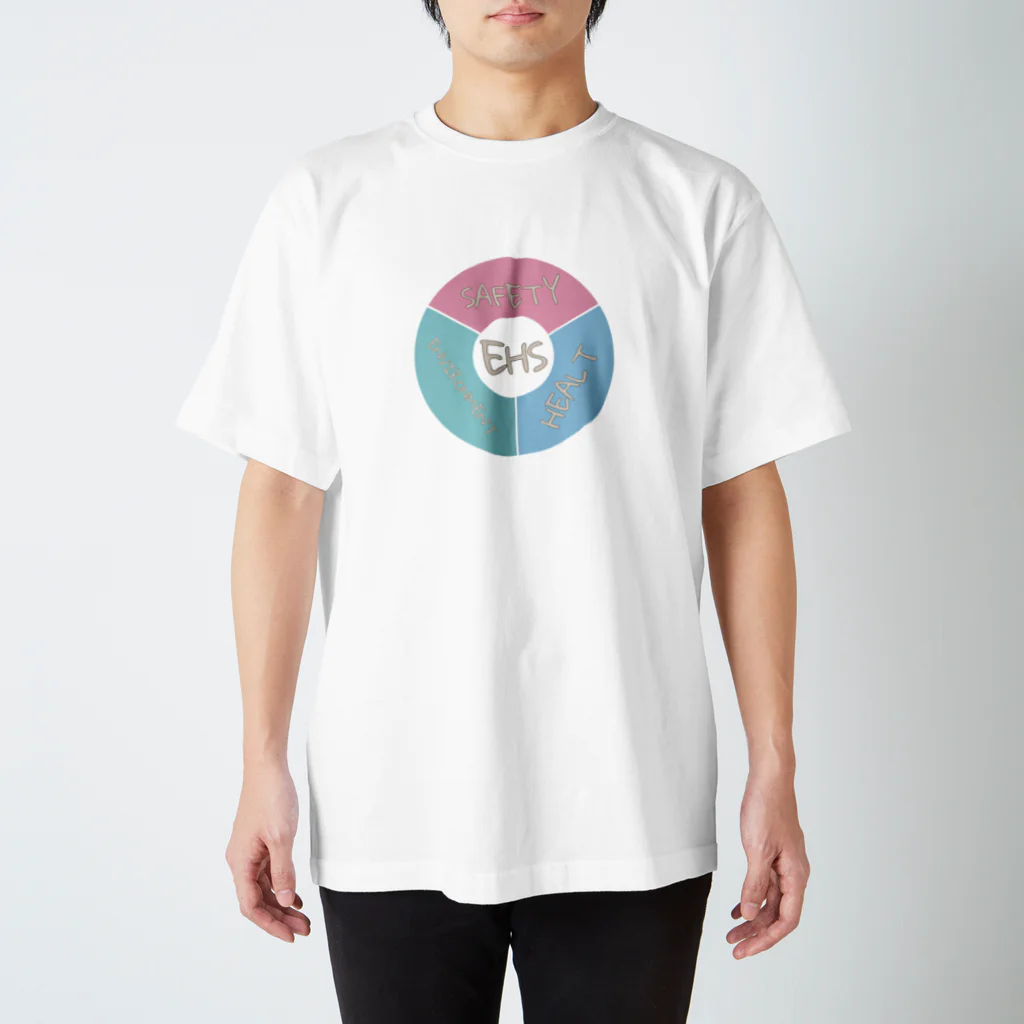 ネコを着ようのEHS スタンダードTシャツ