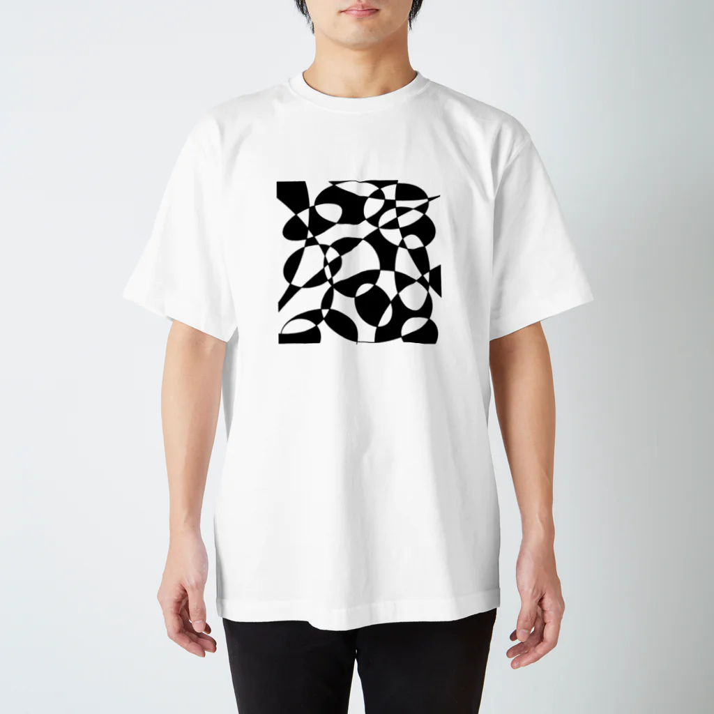 高野寛のSUZURIのB&W #1 Regular Fit T-Shirt