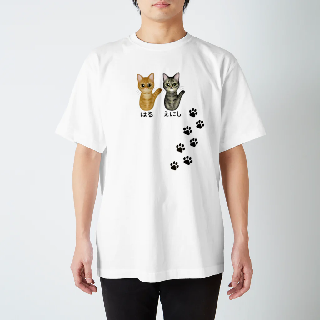 おかんのおえかきのはるくん えにしくん Regular Fit T-Shirt