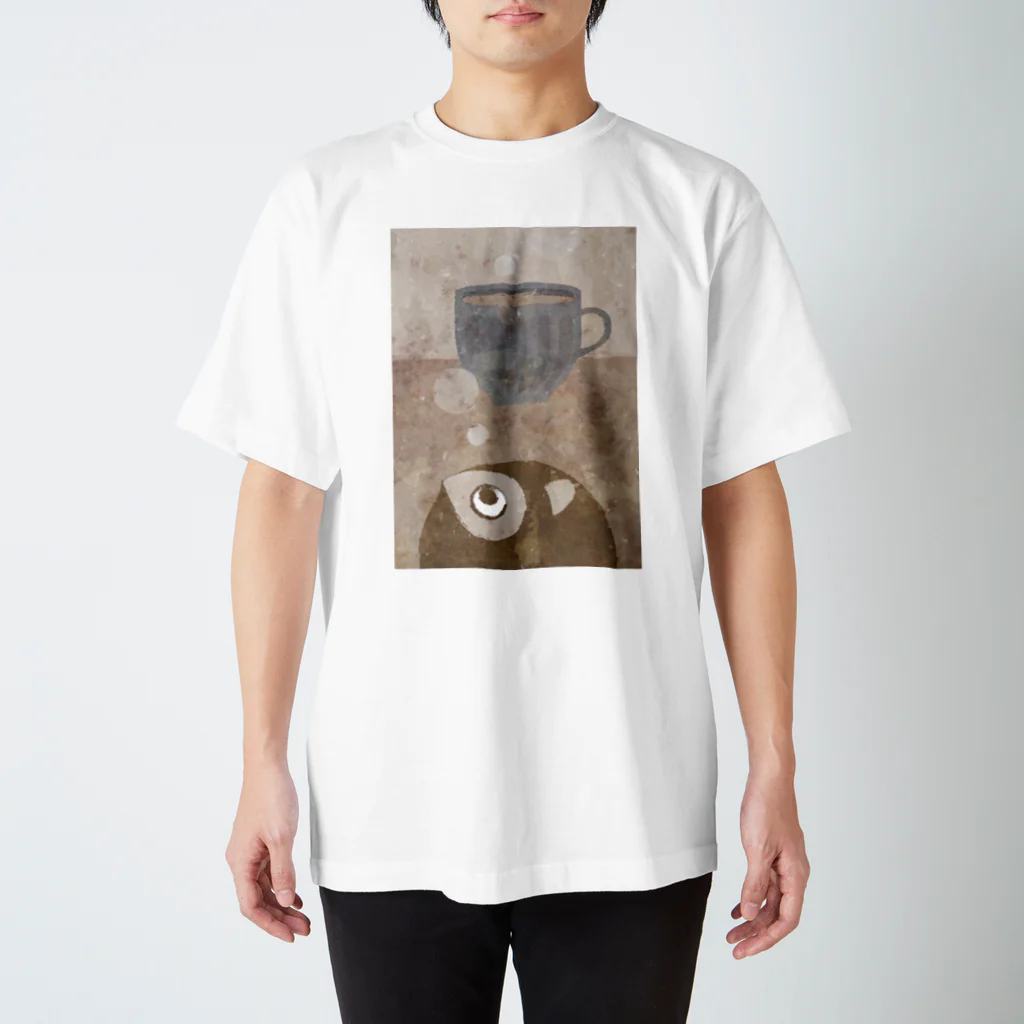 二子舎のカフェオレ Regular Fit T-Shirt