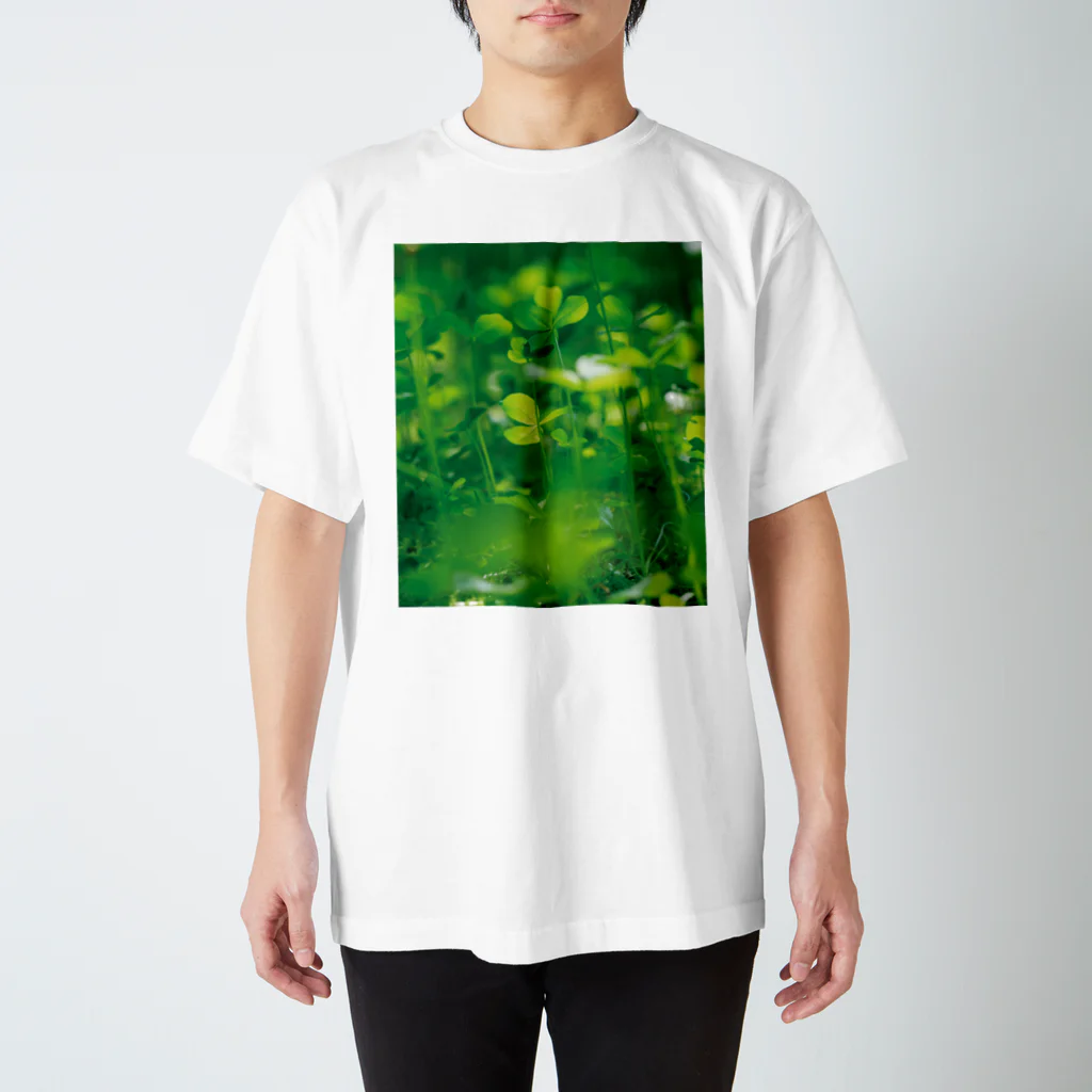 akane_art（茜音工房）の癒しの風景（クローバー） Regular Fit T-Shirt