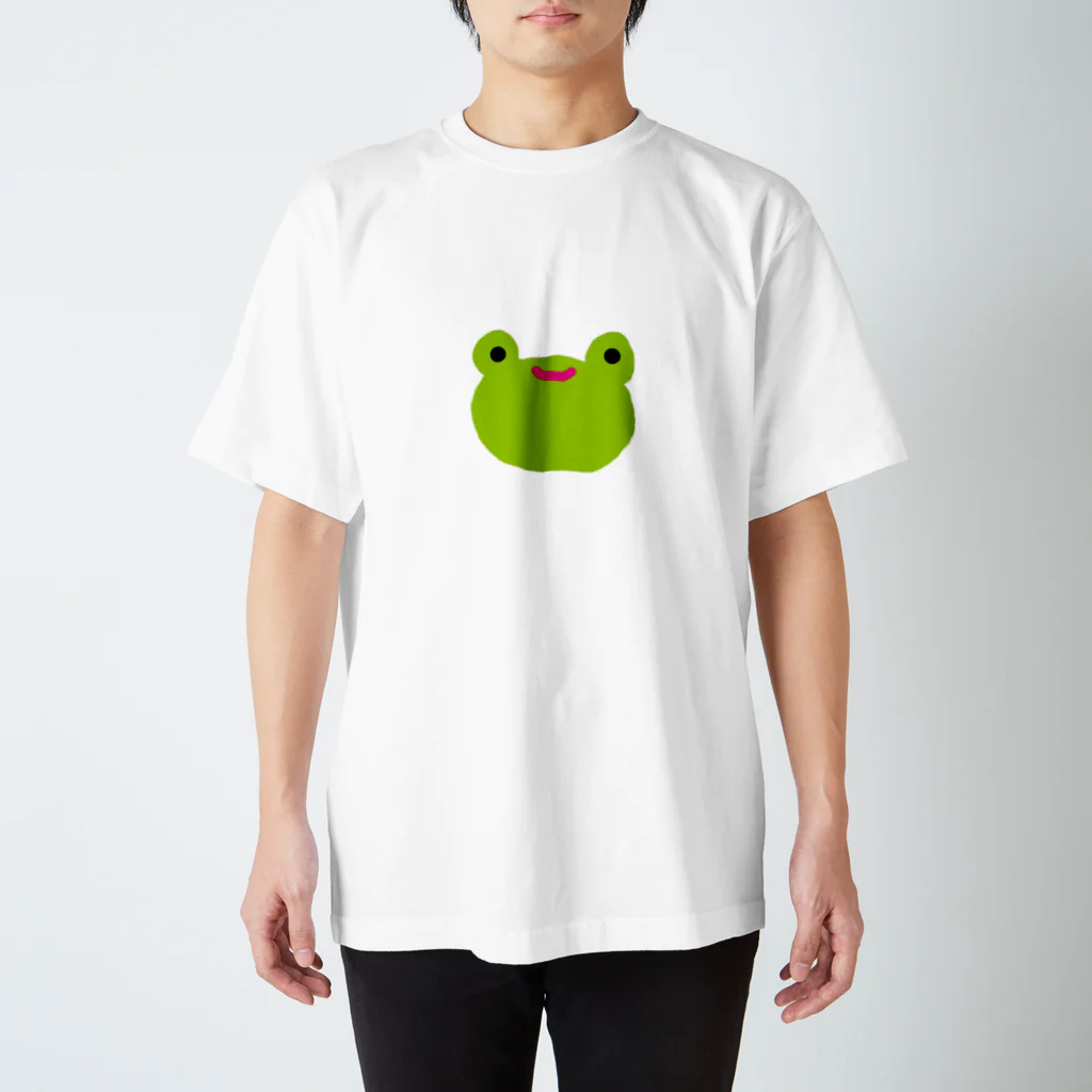 かえるLOVERsのまるまるカエルTシャツ スタンダードTシャツ