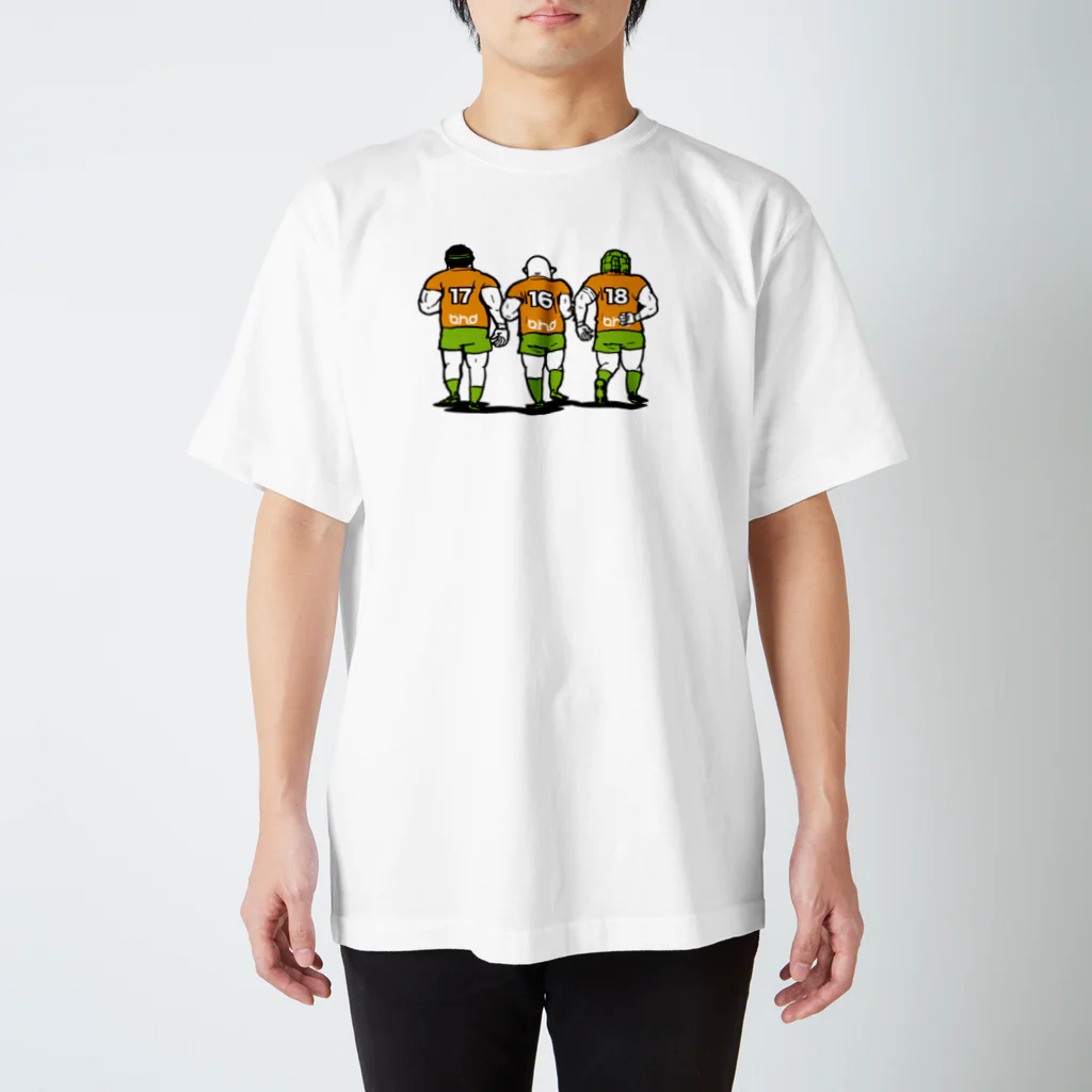 b.n.d [街中でもラグビーを！]バインドの16,17,18 in Regular Fit T-Shirt