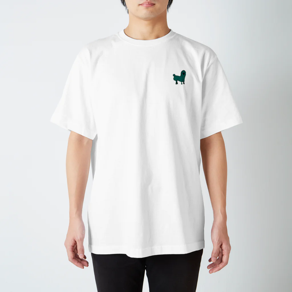 お味噌ちゃん👺LINEスタンプものドットプードル Regular Fit T-Shirt