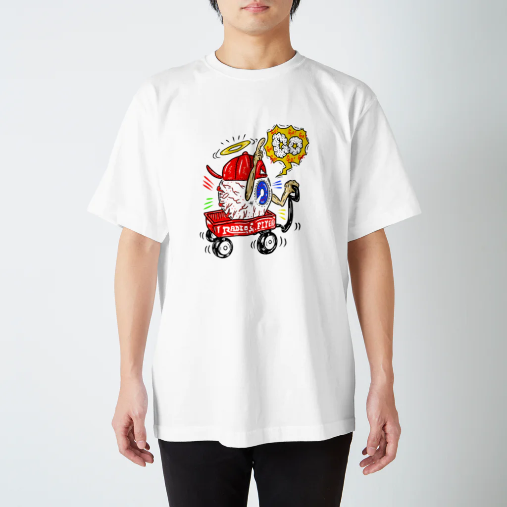 kalifoolawarの目玉フライヤー スタンダードTシャツ