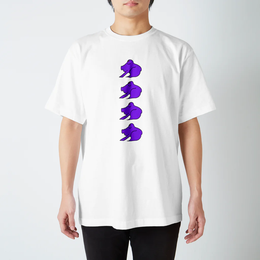 4000kmの青いカエル Regular Fit T-Shirt