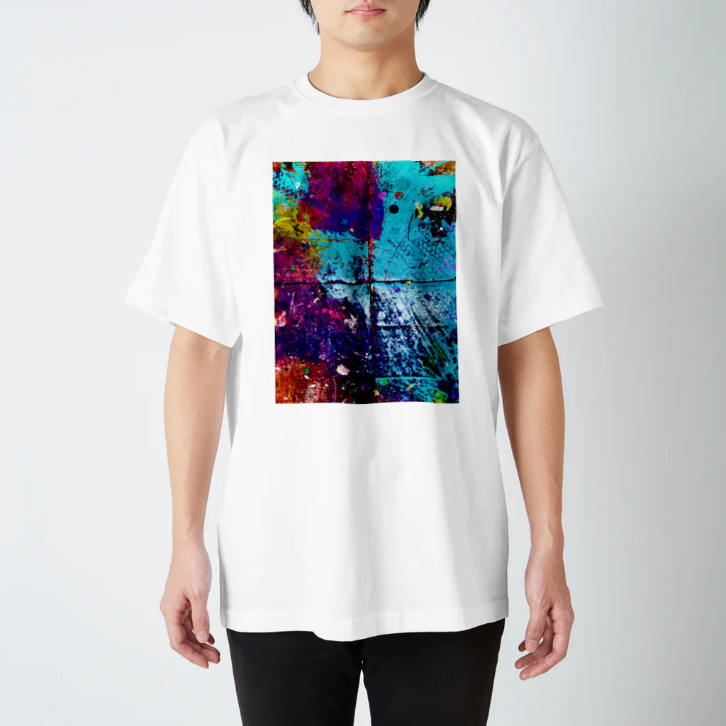 DAISUKE-EKUSIADのabstract-T Regular Fit T-Shirt