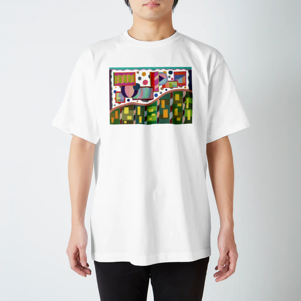 Berry Land storeの影 Regular Fit T-Shirt