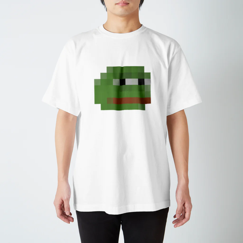 レアペペのグッズのDOTPEPE スタンダードTシャツ