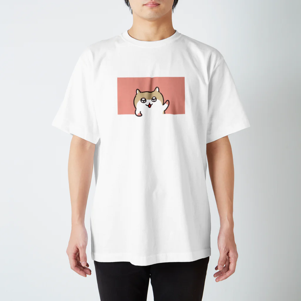 NORICOPOのヤホ！ってしてるコビハムちゃん スタンダードTシャツ