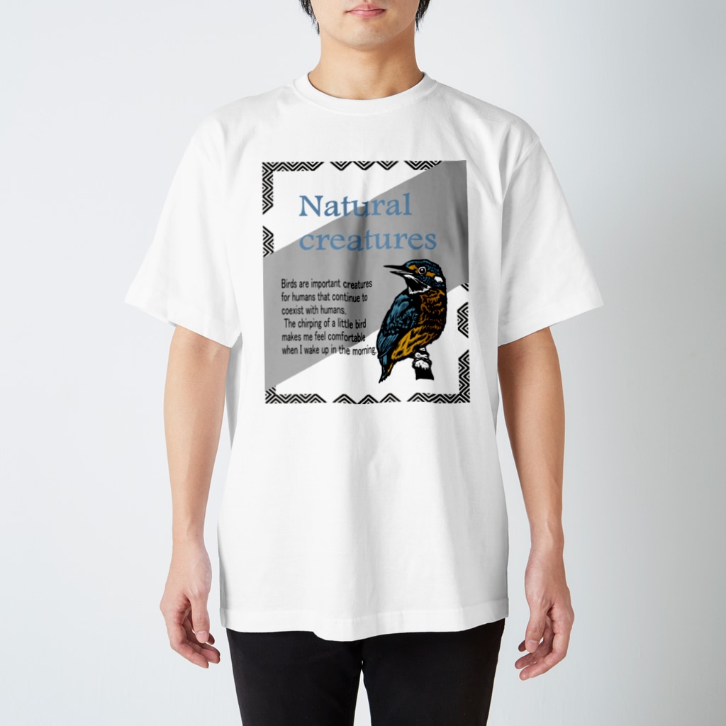 CK & outdoorマガジン店の自然の鳥１カラー Regular Fit T-Shirt