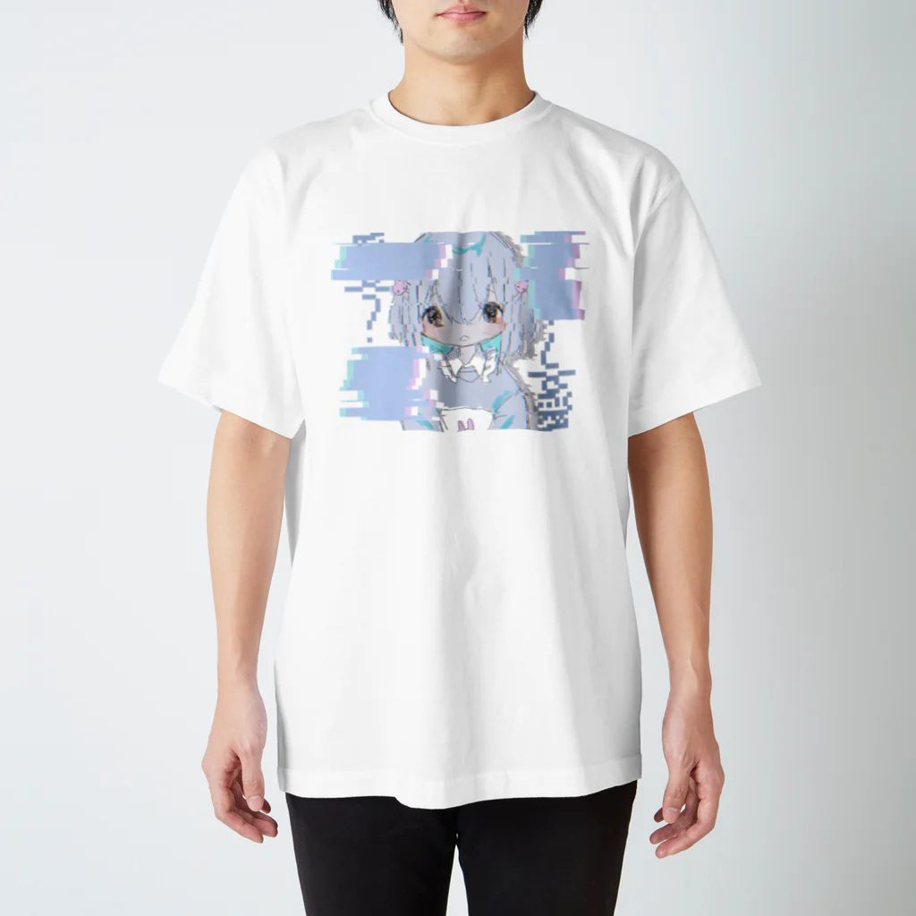 あいせ!!!!の水色・ゲーム スタンダードTシャツ