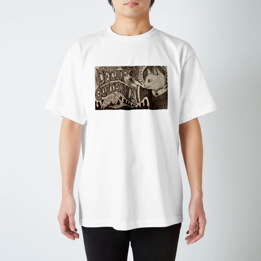 COAL TAR MOONの珈琲のカミサマ(2020年・ほさかまき作品) Regular Fit T-Shirt