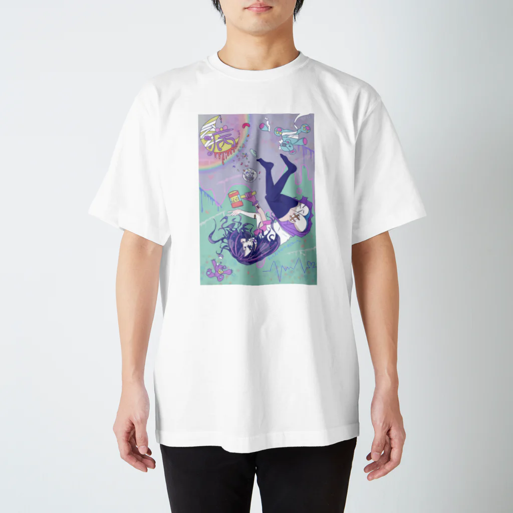 Aika🐼あいたんの可愛いに溺れていく スタンダードTシャツ