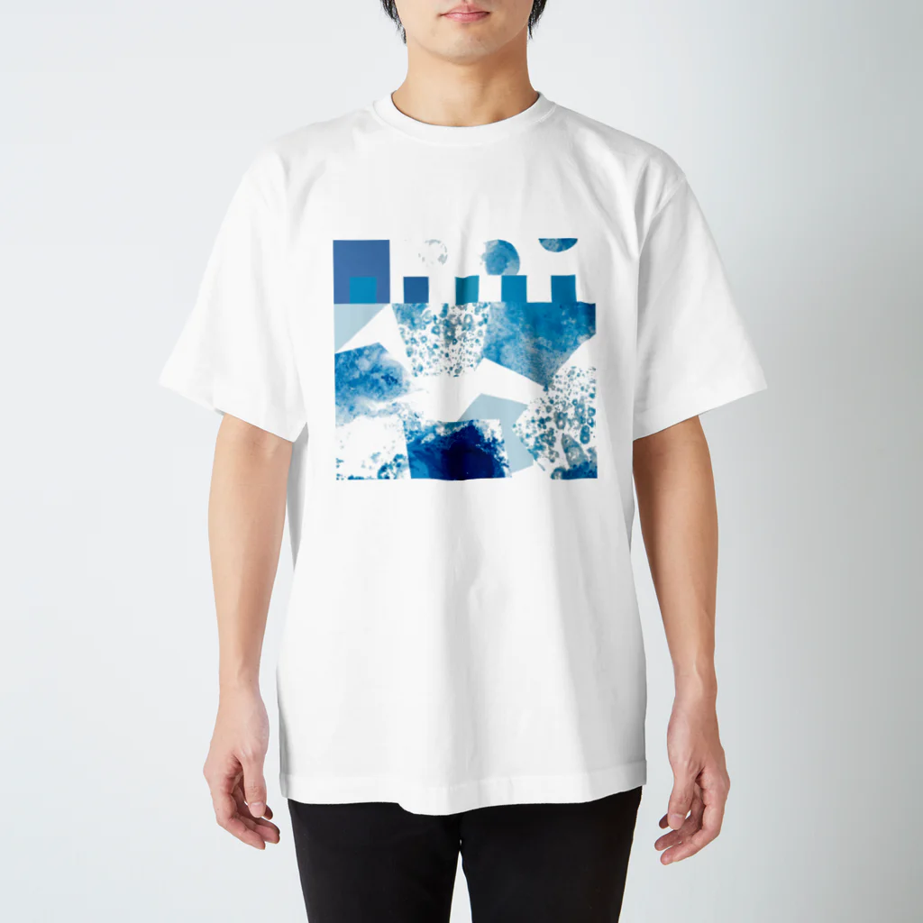 wtnb_kanaの海コラージュ スタンダードTシャツ