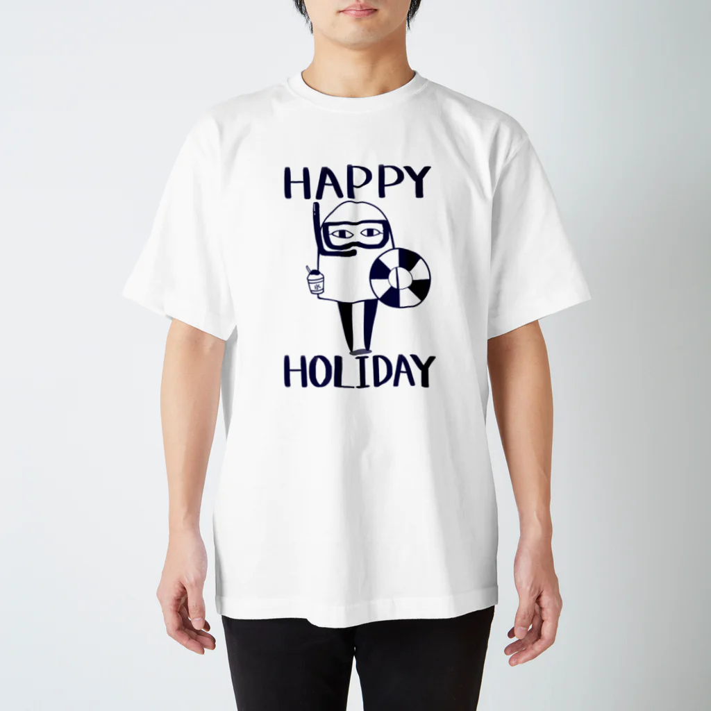 ムラサキの出店のHAPPY HOLIDAY スタンダードTシャツ