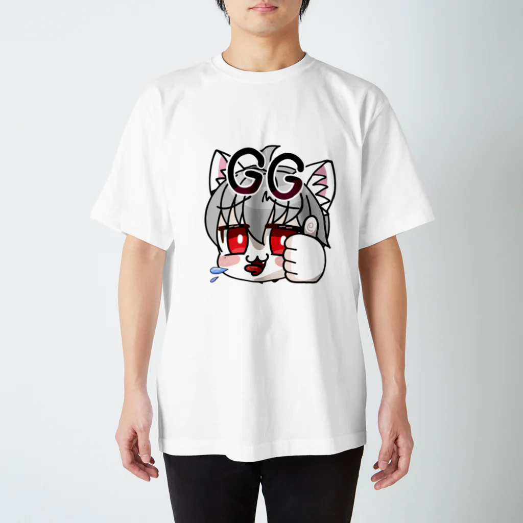 🌹猫村しぶ🐈V-Liver🐈の猫村　GGTシャツ スタンダードTシャツ